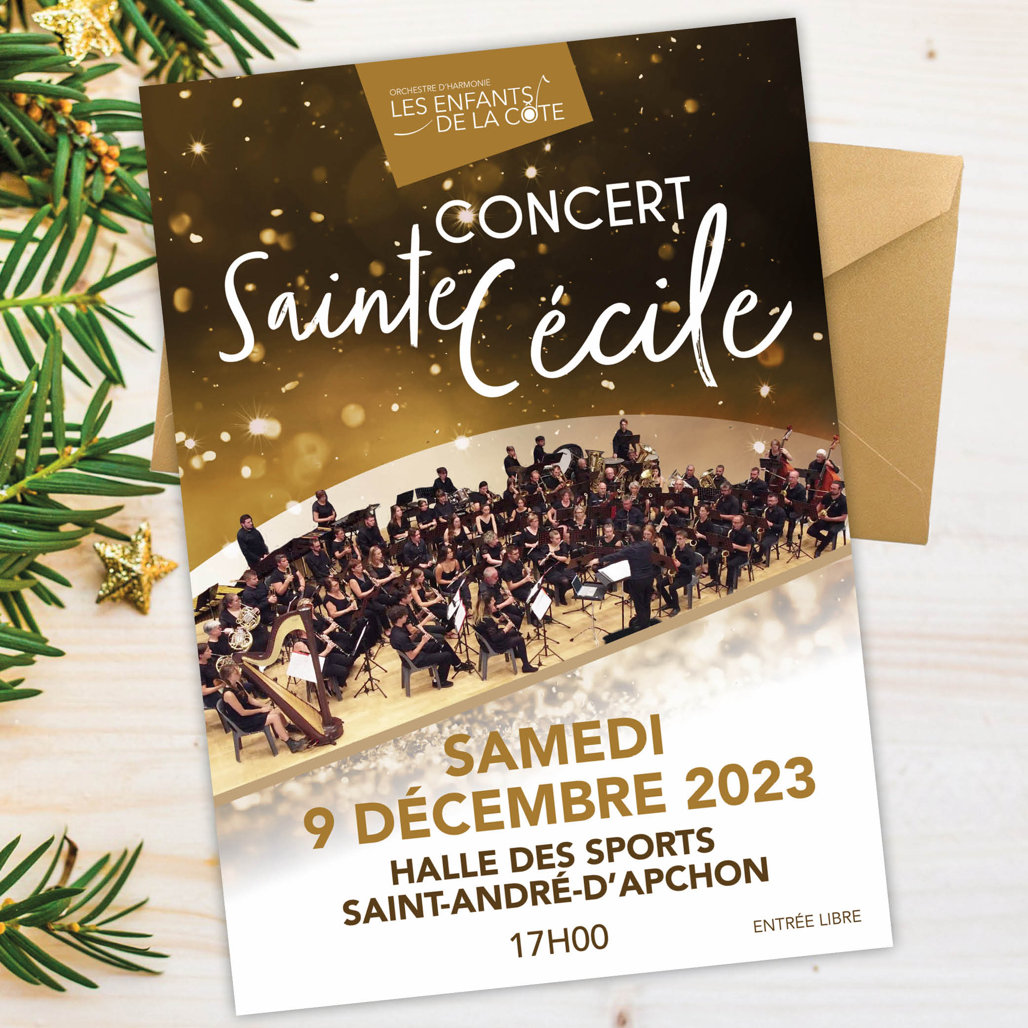 Concert de Sainte-Cécile du 9 décembre 2023